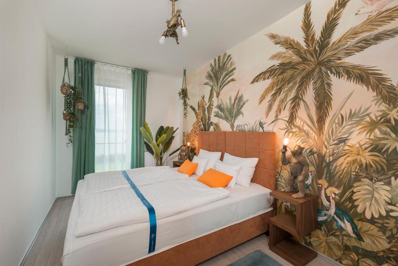Sunset Resort - Lakeside Boutique Apartments Fonyod Ngoại thất bức ảnh
